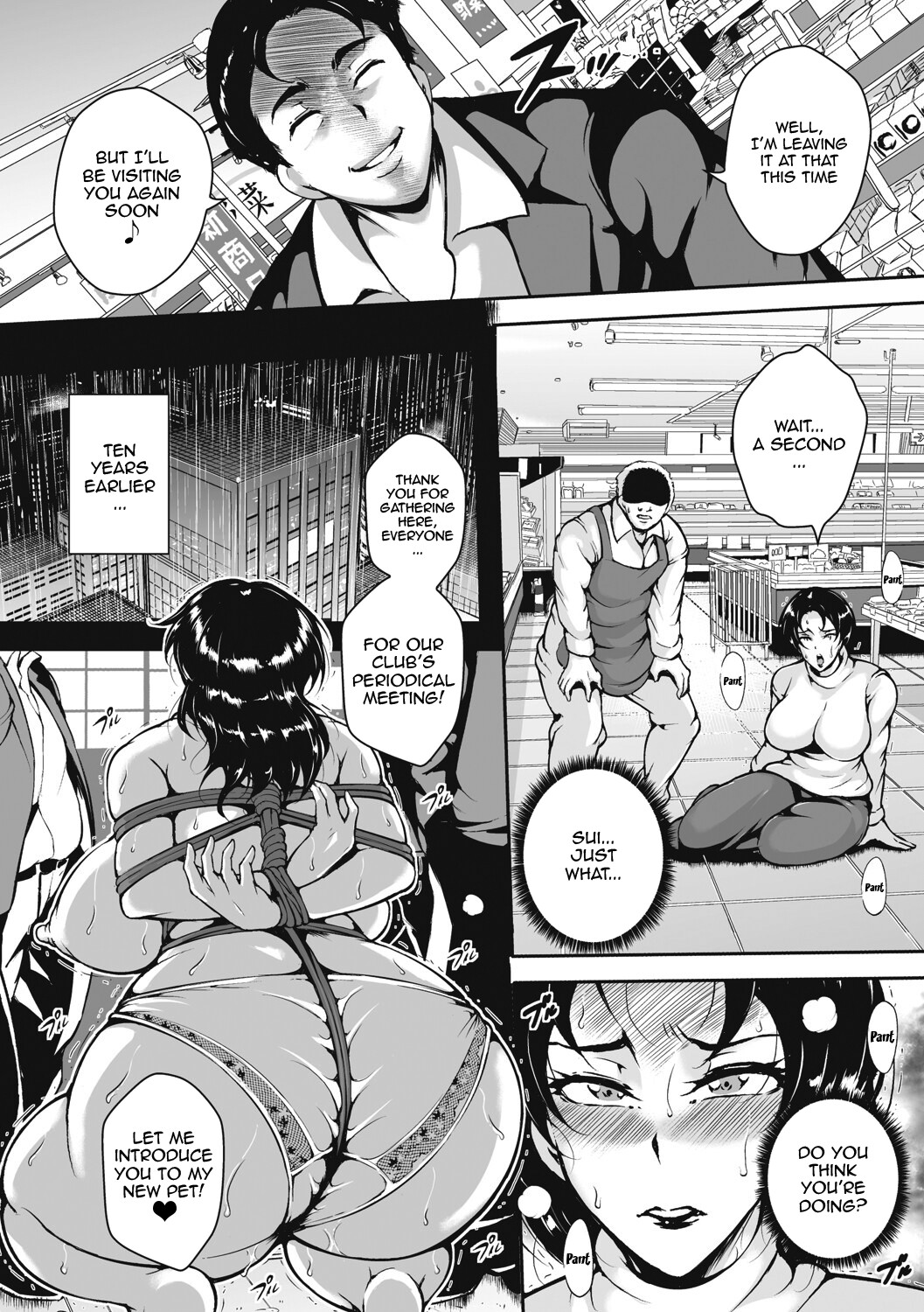 Hentai Manga Comic-Wife Writhing in Madder-Chapter 4-7